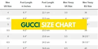 gucci mens jeans size chart|gucci men's sneakers size guide.